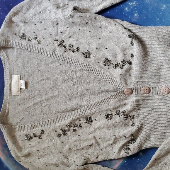 Vintage American Eagle beaded sweater - Picture 4 of 6